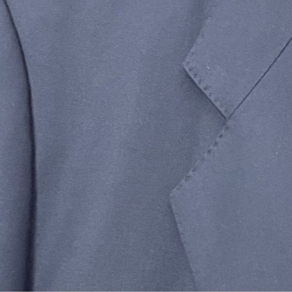 ❤️💗❤️ Vintage Navy Blazer ACTWU-TAVT / Union Made - HONNI•SOIT QUI•MAL•Y•PENSE - Picture 8 of 15